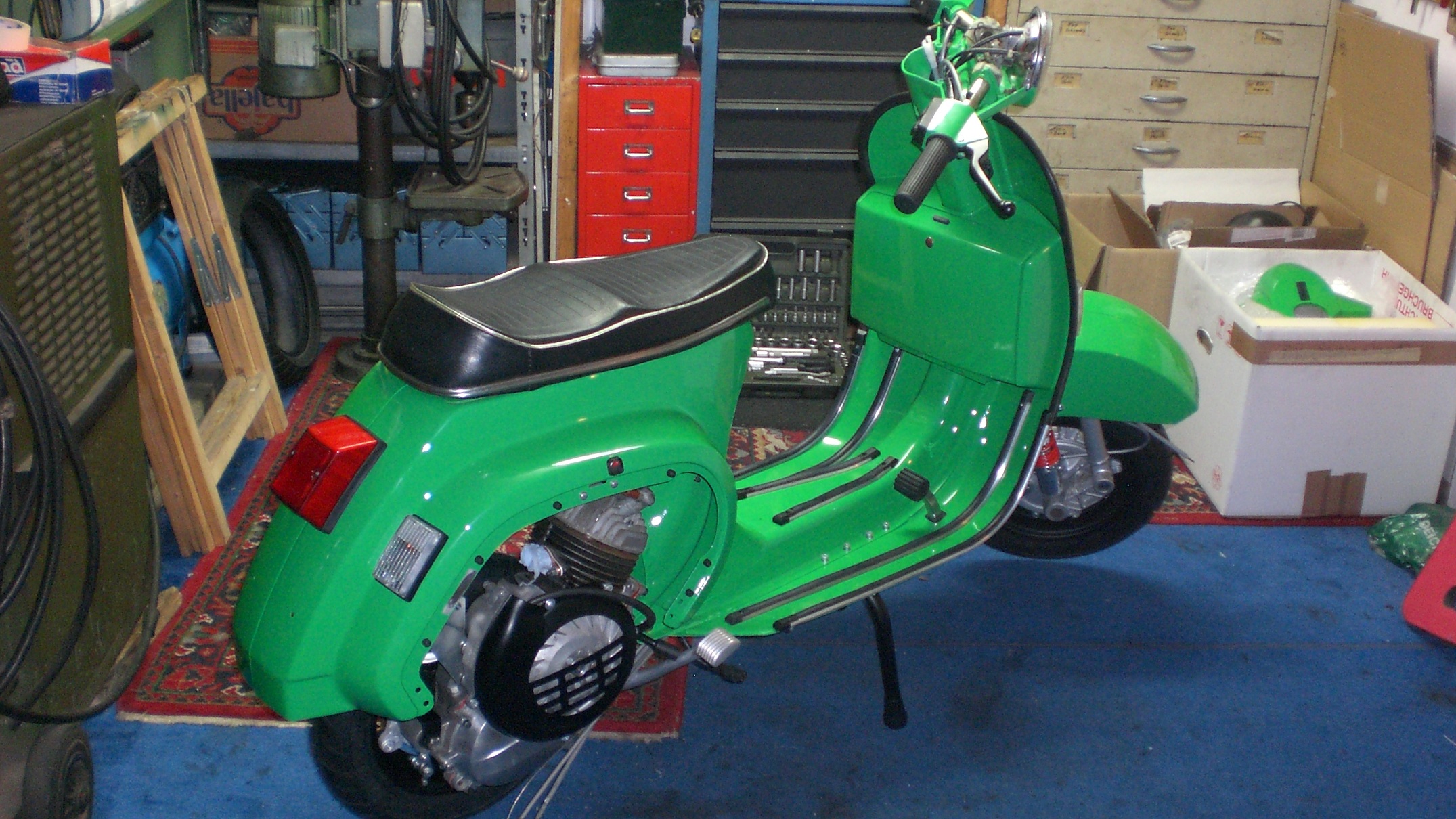 vespa pk grün 001