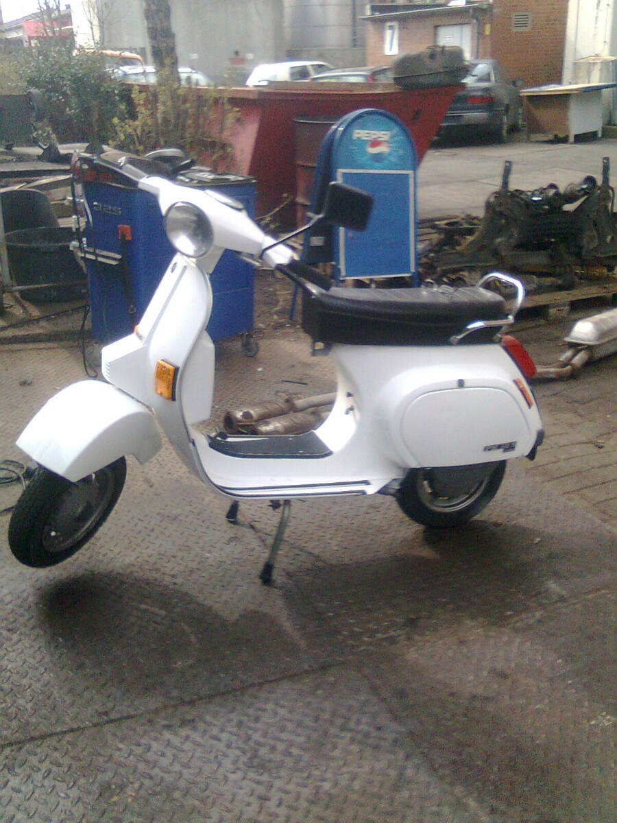 Meine frisch lackierte PK 50 S Lusso