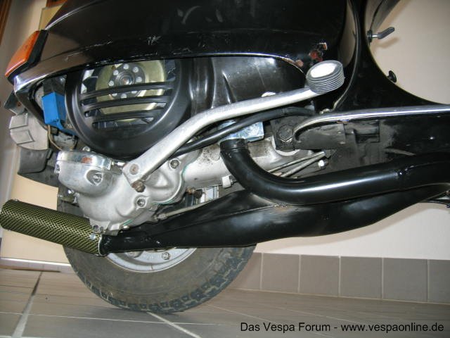 HP4 Lüfterrad und Simonini Exhaust