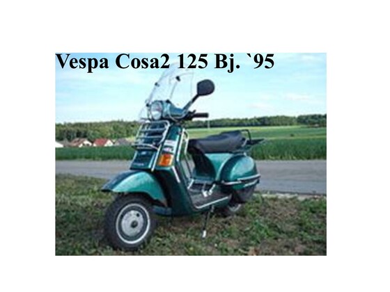 Piaggio Vespa Cosa2 125