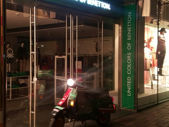 Home of Benetton Vespa