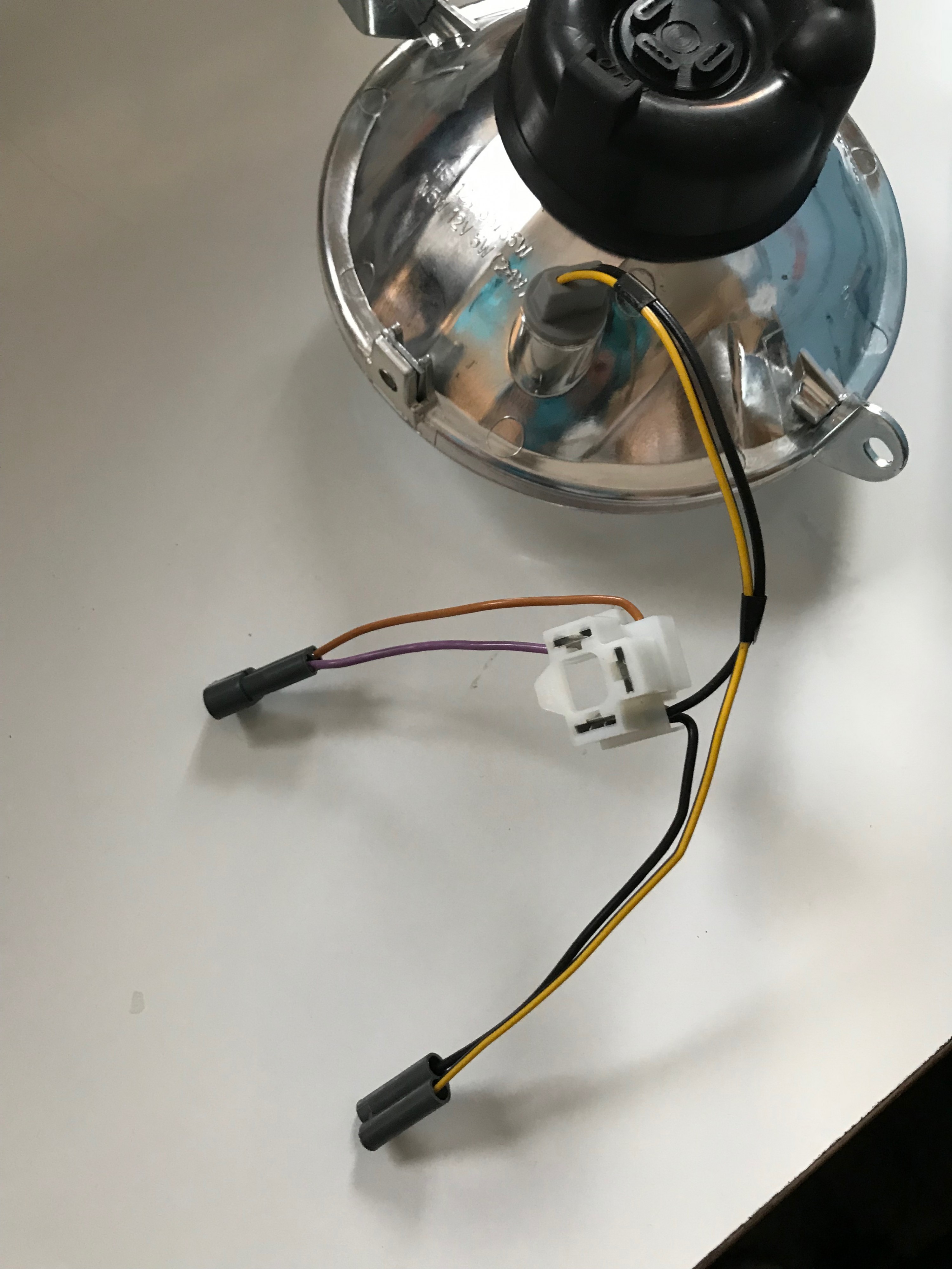 P200E Lampe Verkabelung