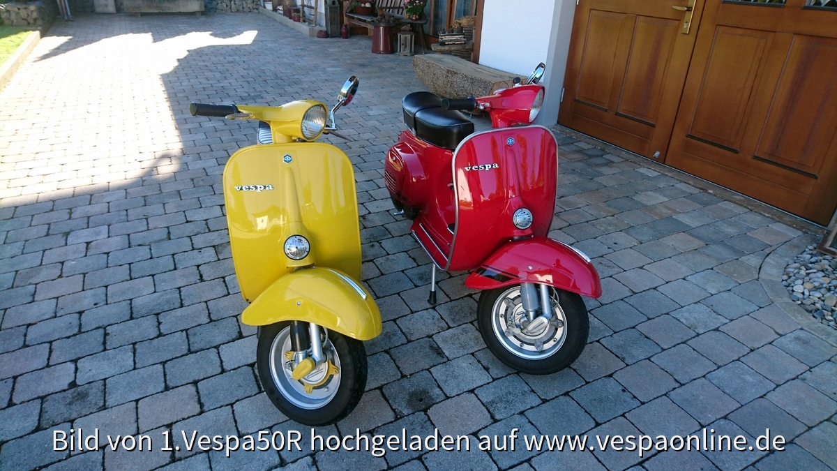 Meine liebsten!V50R in gelb und ET3 in Rot.
