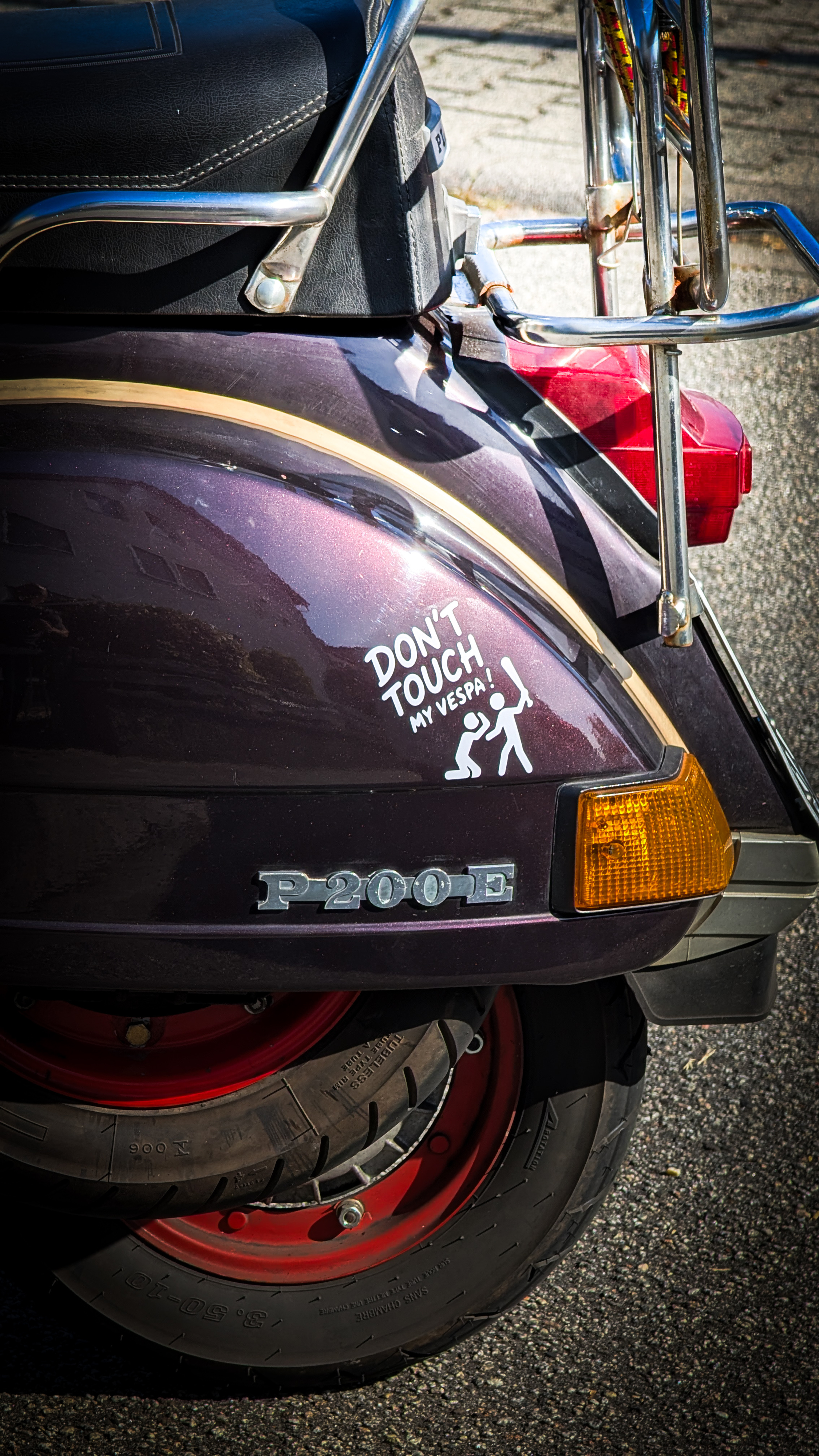 Don't touch...