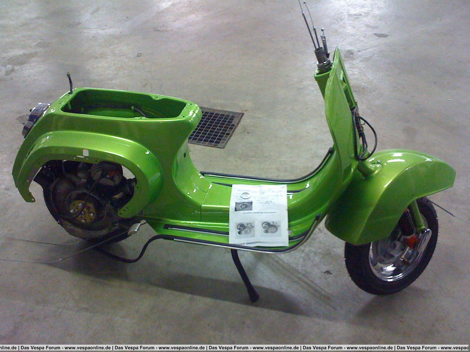 Restauration Vespa PK50S 08/09