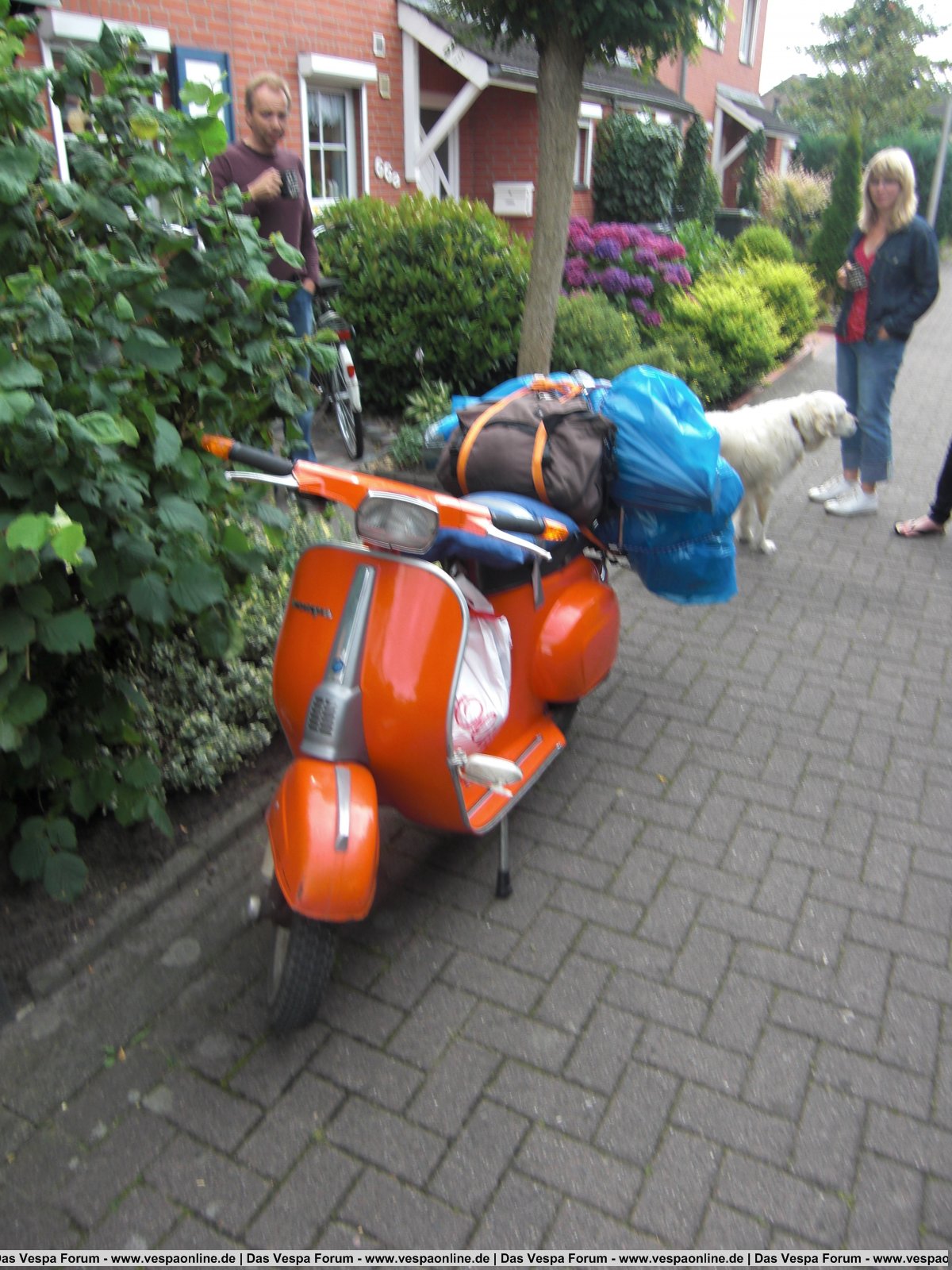 vor der vespa tour