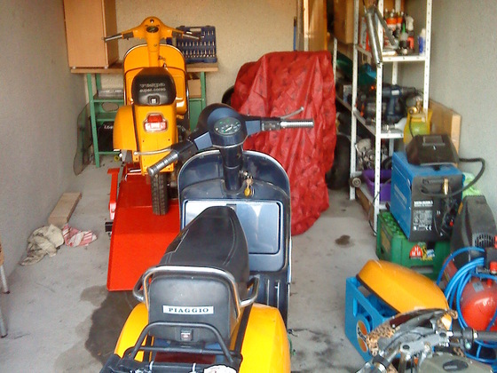 meine Garage...