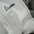 Vespa VNB unfall und Reperatur