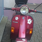 Meine Vespa von Vorne